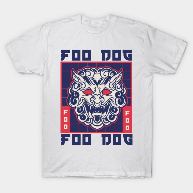 foo dog T-Shirt by nehemialeo
